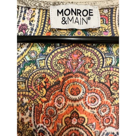 Monroe &‎ Main Midi Tie Back Dress sz M - Picture 3 of 3